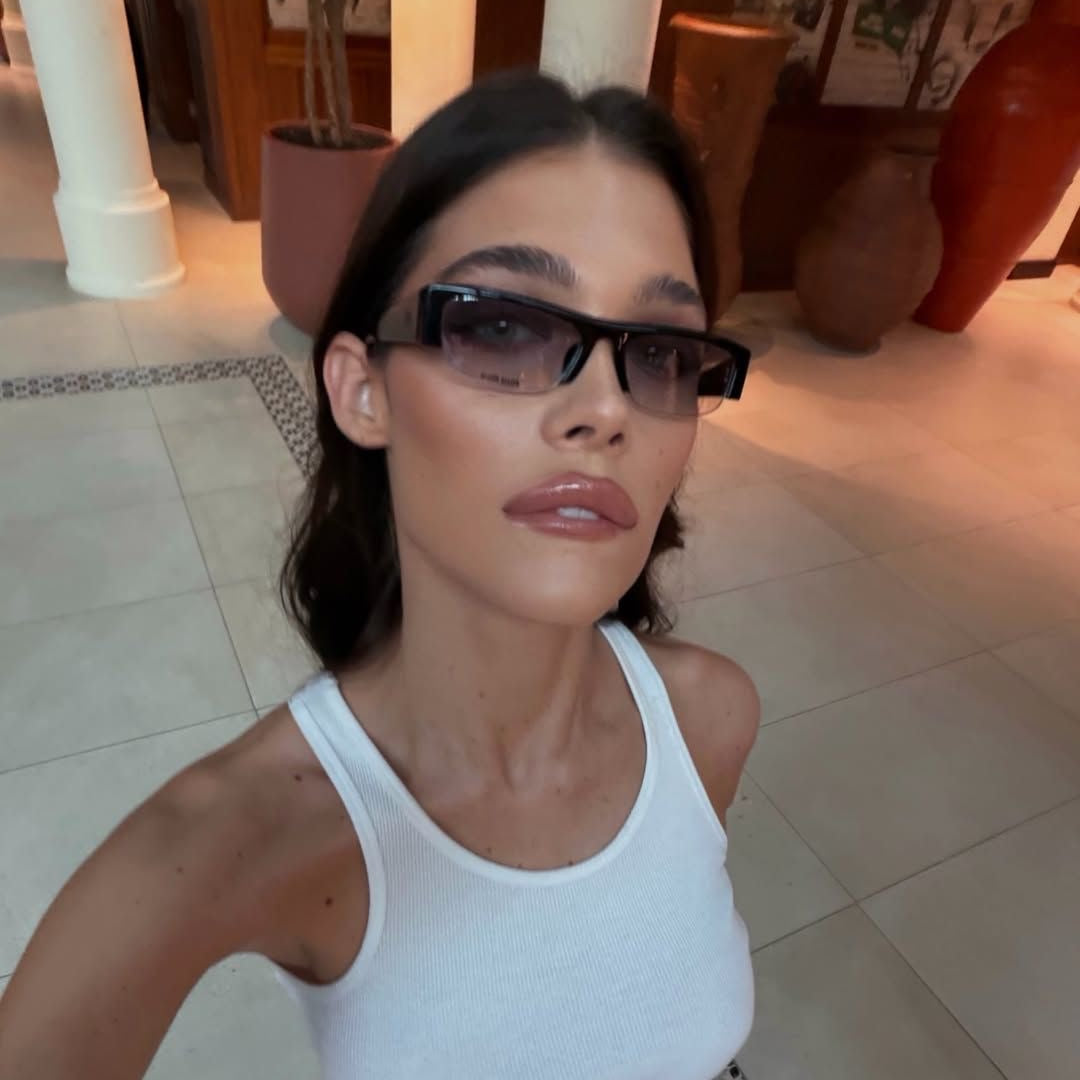 Trendy Miumiu Half fram - Sunglasses