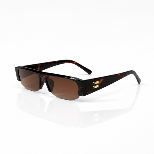 Trendy Miumiu Half fram - Sunglasses
