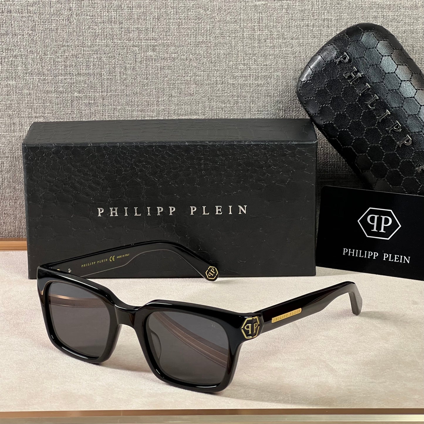 PHILIPP PLEIN BRAVE SHADES VPP082 ITALY - Sunglasses