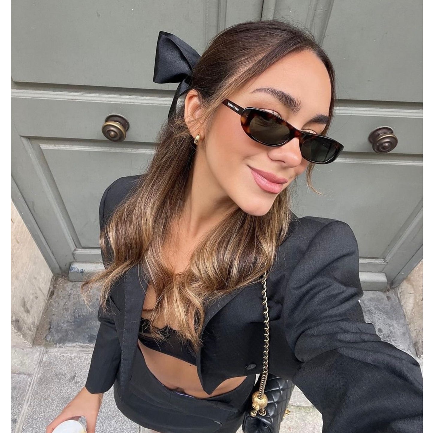 SAINTLAURENT YSL-OVAL S19T Sunglasses