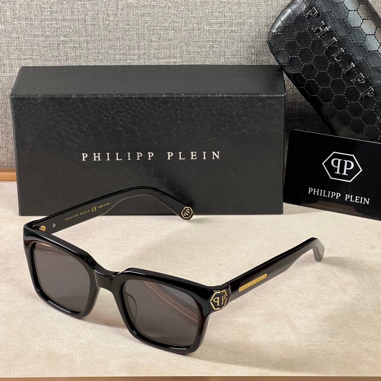 PHILIPP PLEIN BRAVE SHADES VPP082 ITALY - Sunglasses