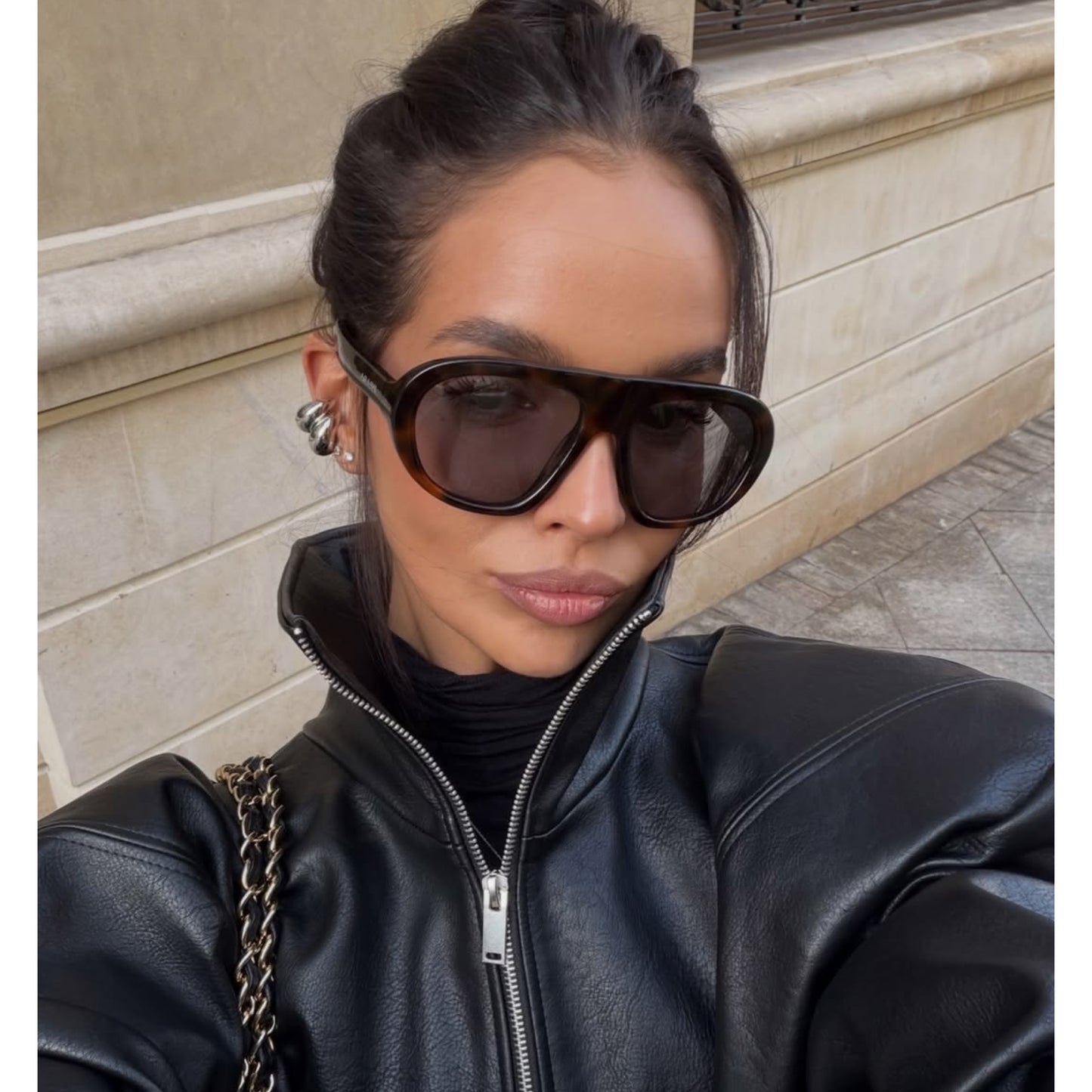 PRADA OVERSIZED P95I - Sunglasses