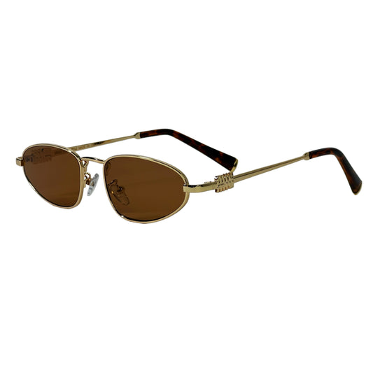 Miu- Oval Metal ITALY - Sunglasses