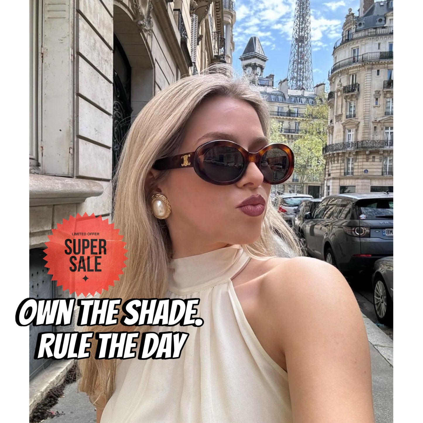 Celine Oval ITALY - Sunglasses